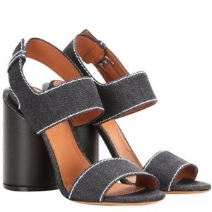 Givenchy chunky heel sandals. Sz 40.5